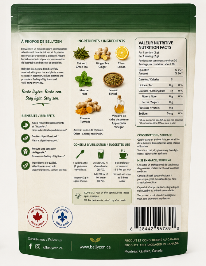BellyZen Poudre 135 g